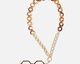 Mó LUPA CLOERICOT, tortoiseshell/beige, large