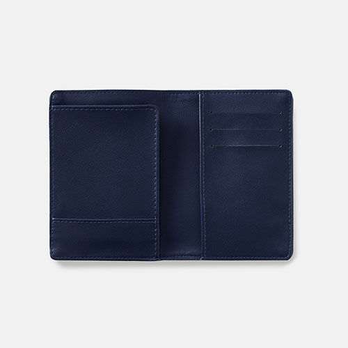 BLUE PASSPORT BAG  
