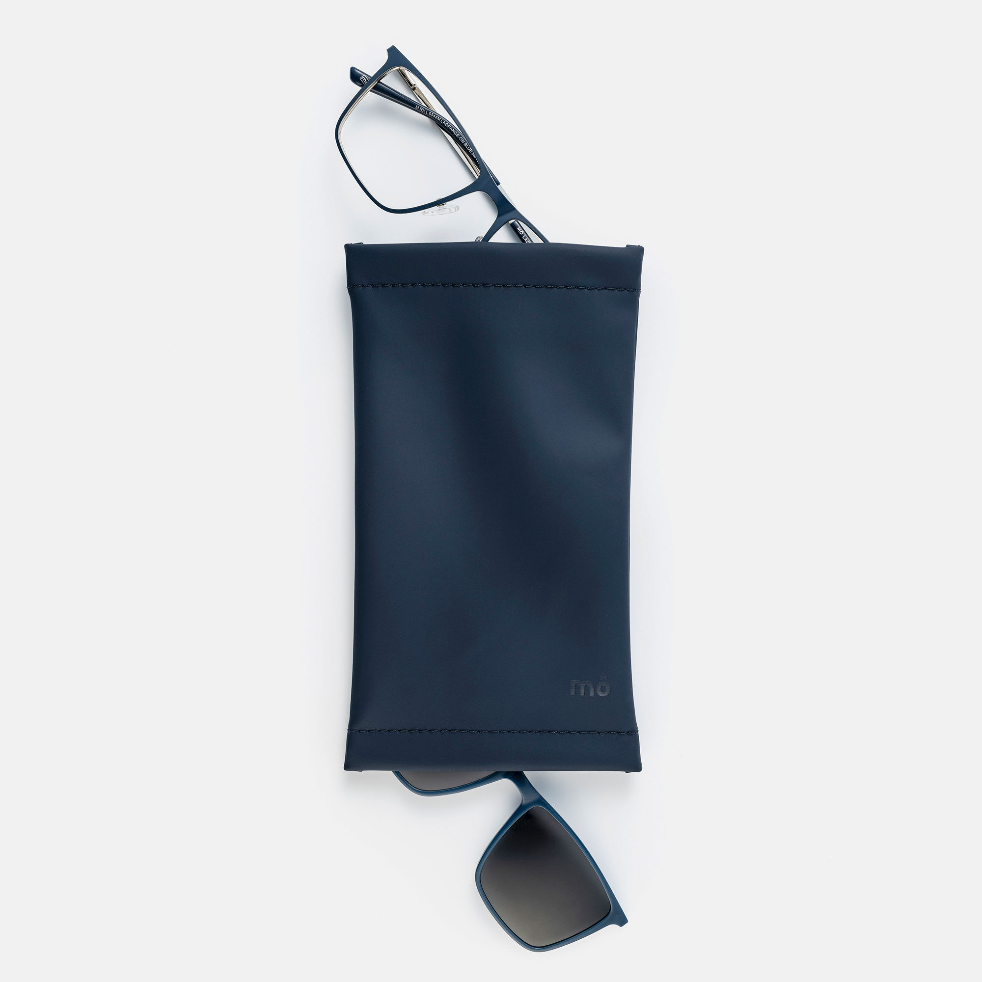 Blue DOUBLE Pouch