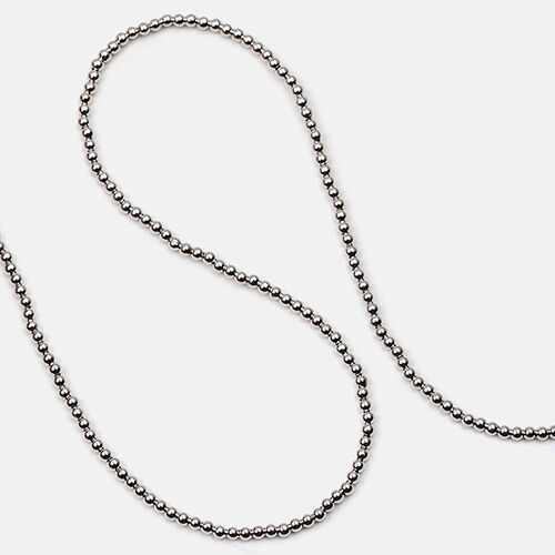 Cordon METAL BALS SILVER