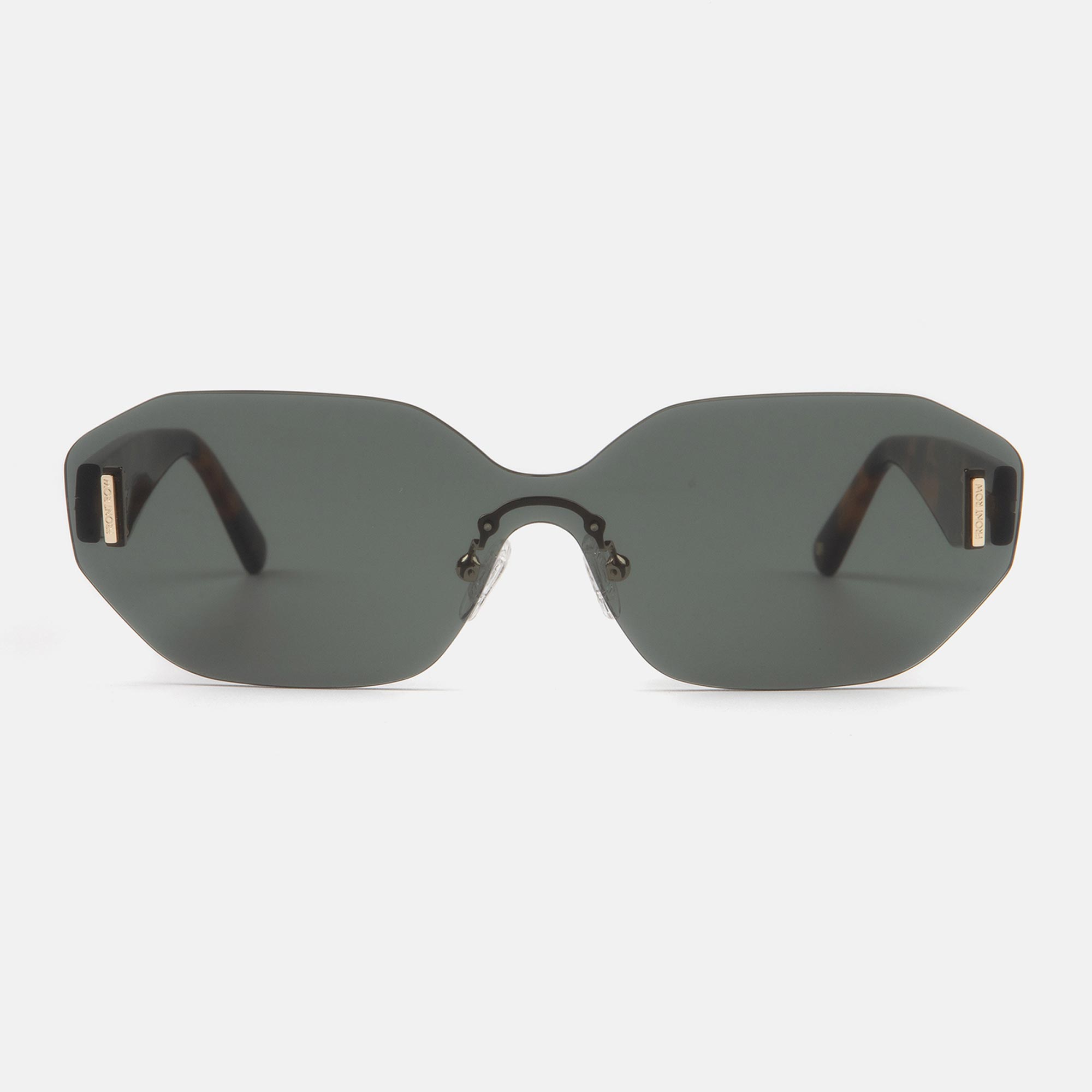 Mó FRONT ROW BELLA SHIELD SUN, tortoiseshell, large image number 0