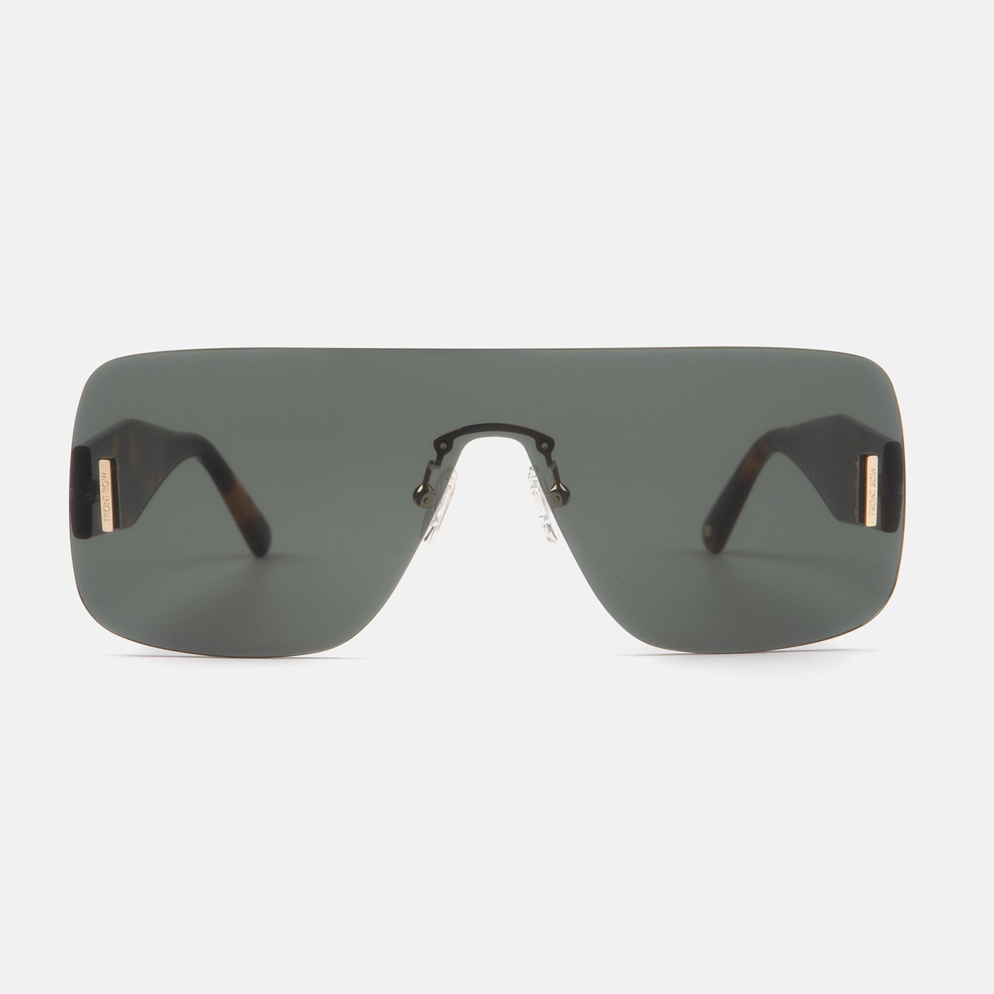 Mó FRONT ROW CHAD SHIELD SUN, tortoiseshell, large image number 0