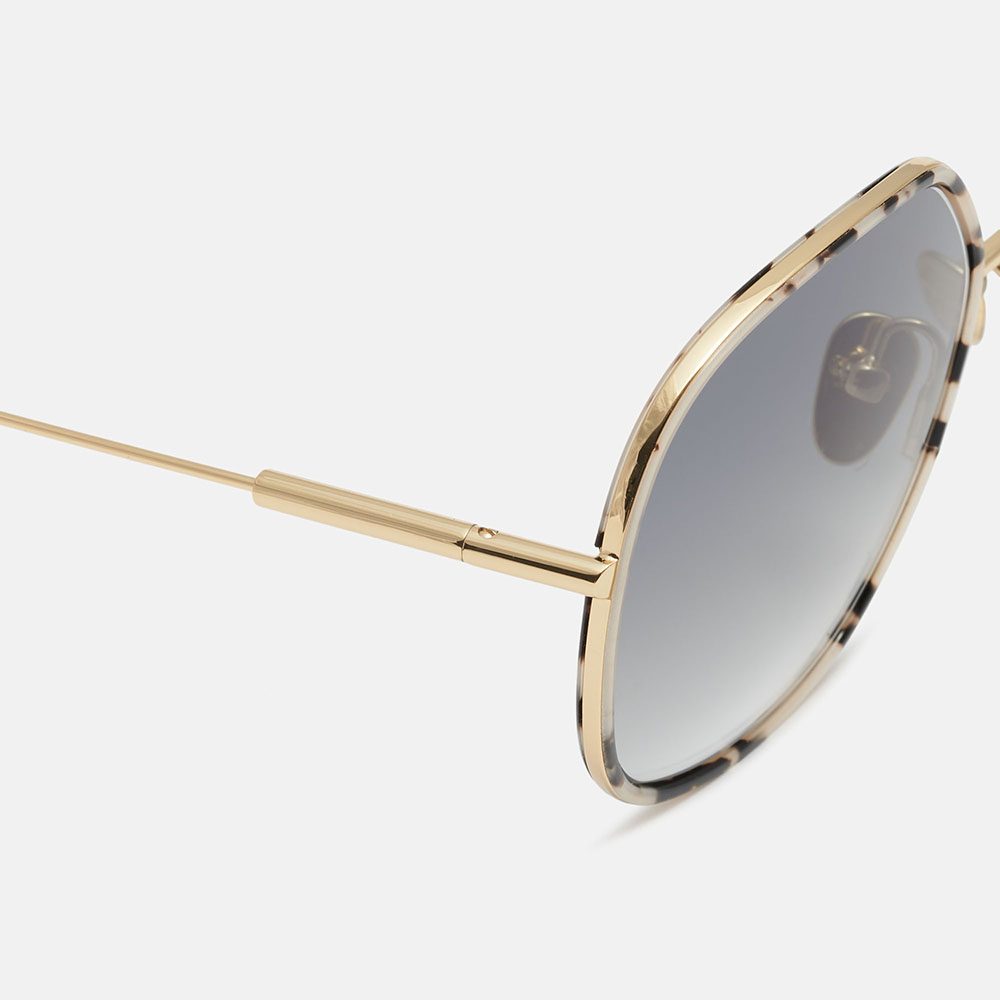 Mó STUDIO 009 SUN, white tortoiseshell/gold, large image number 2