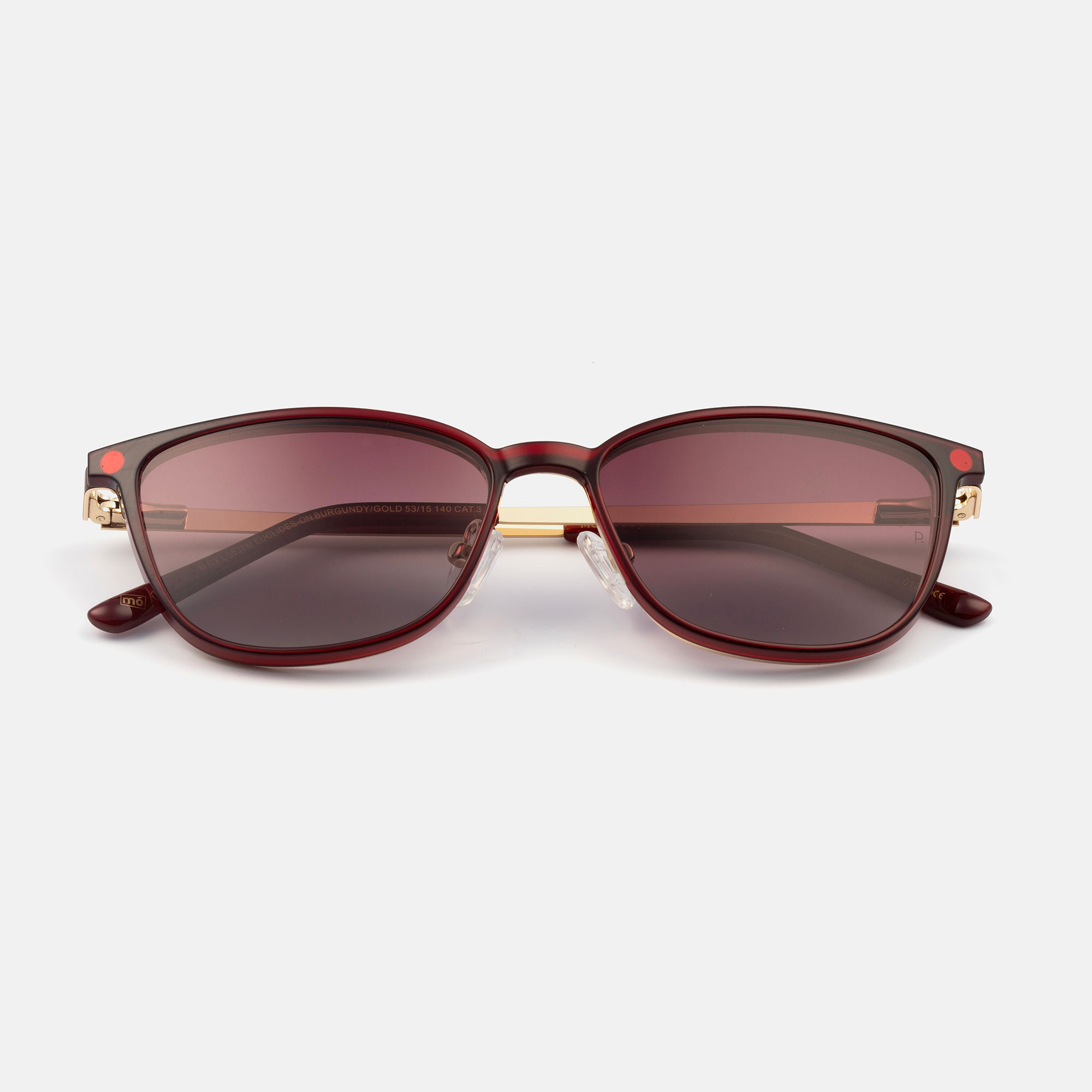 Mó EUCLIDES-ON, burgundy/gold, large image number 2