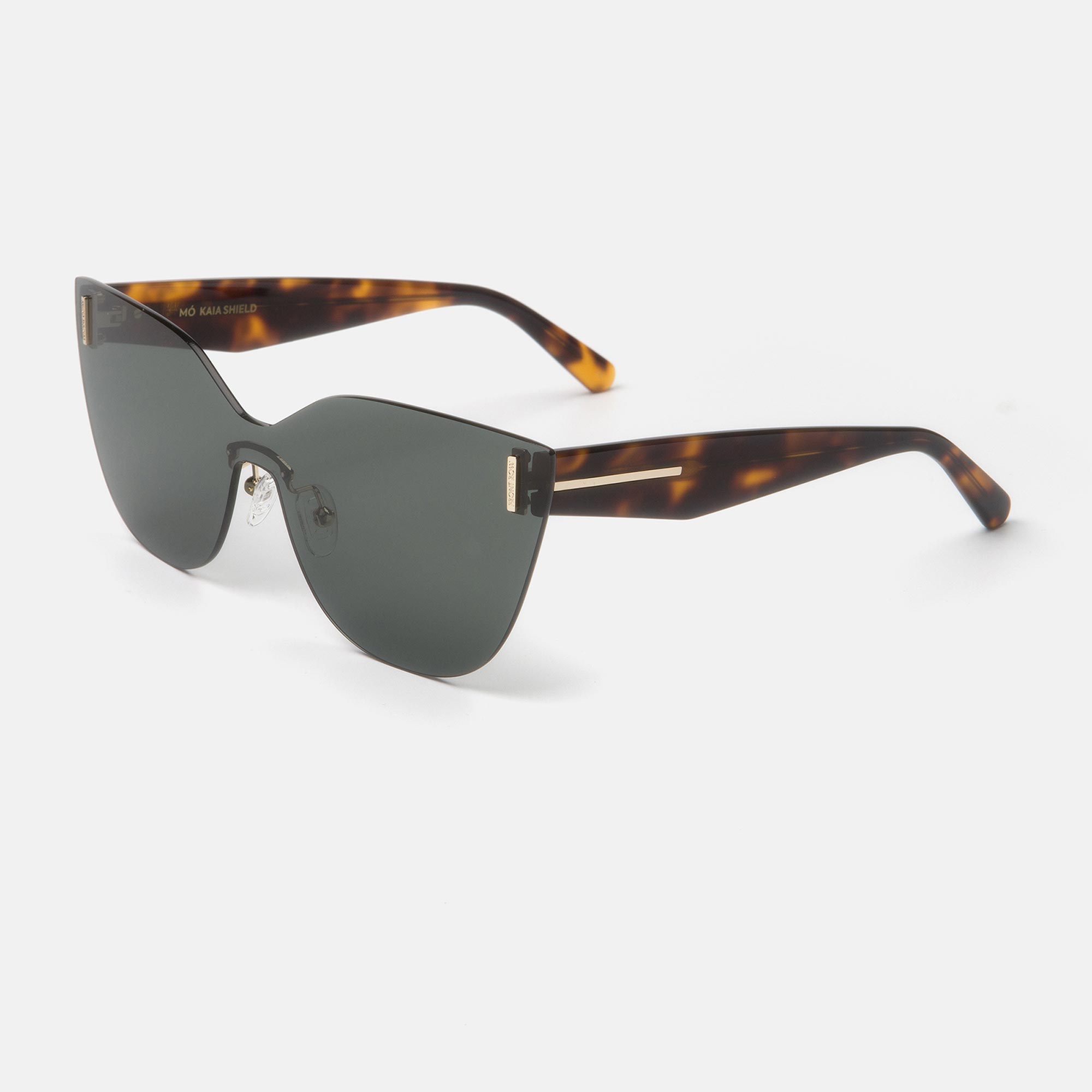 Mó FRONT ROW KAIA SHIELD SUN, tortoiseshell, large image number 1