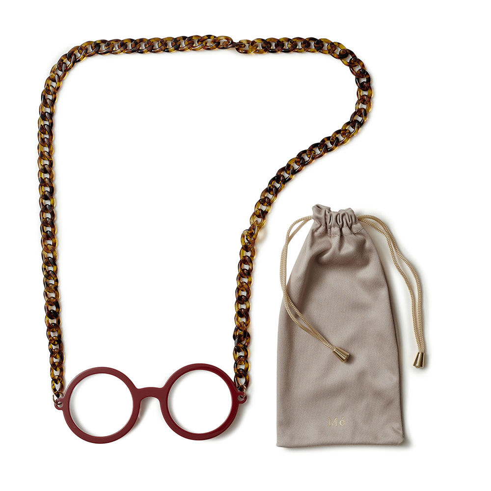 Mó LUPA ENZO, burgundy/tortoiseshell, large image number 1