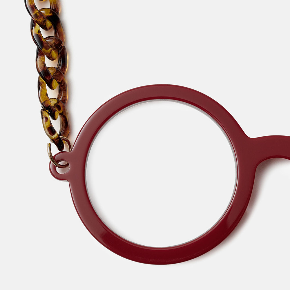 Mó LUPA ENZO, burgundy/tortoiseshell, large image number 2