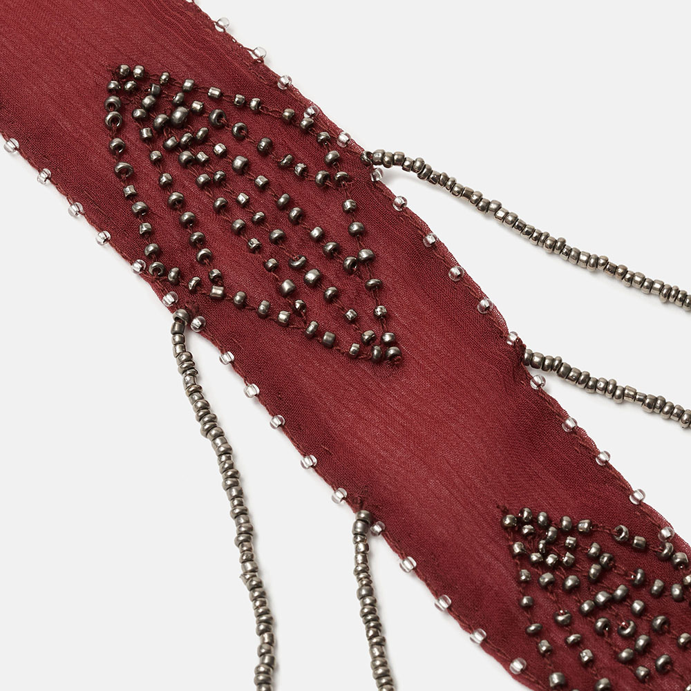 ECLAT burgundy scarf, large image number 1