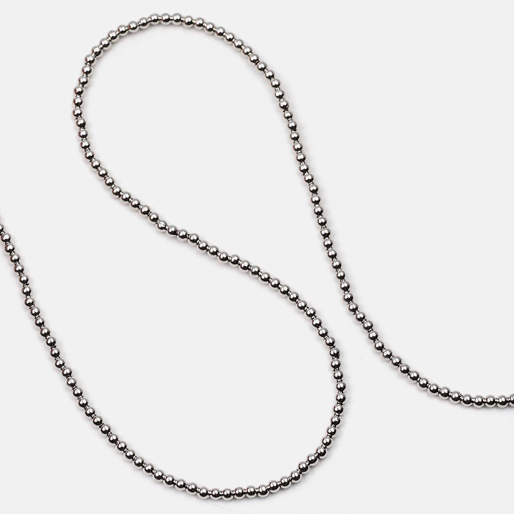 Cordon METAL BALLS SILVER, large image number 1
