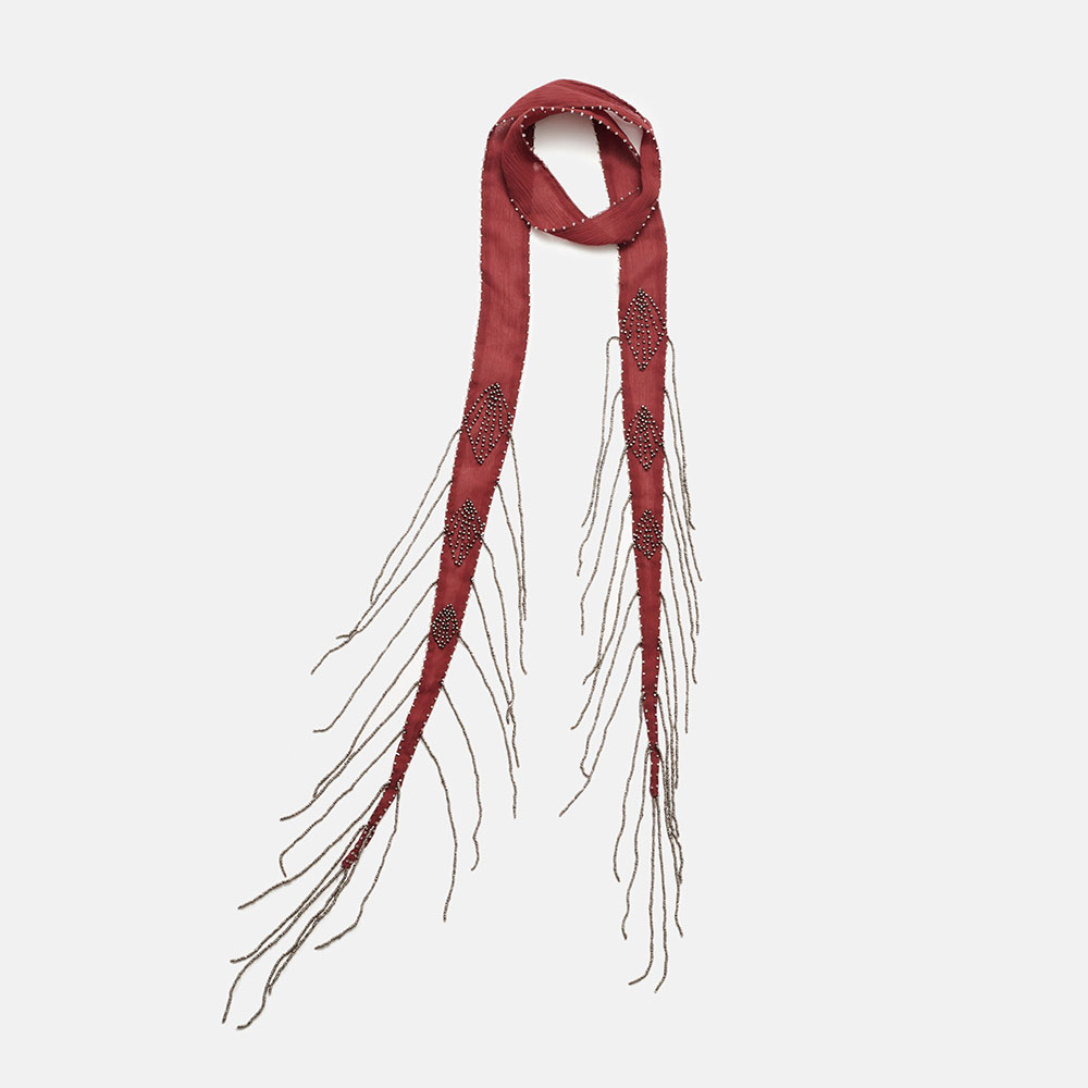 ECLAT burgundy scarf, large image number 0