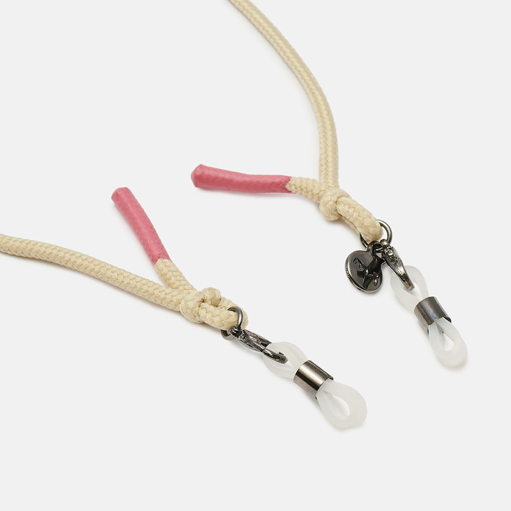 Cordon FLOW BEIGE Y ROSA, large image number 2